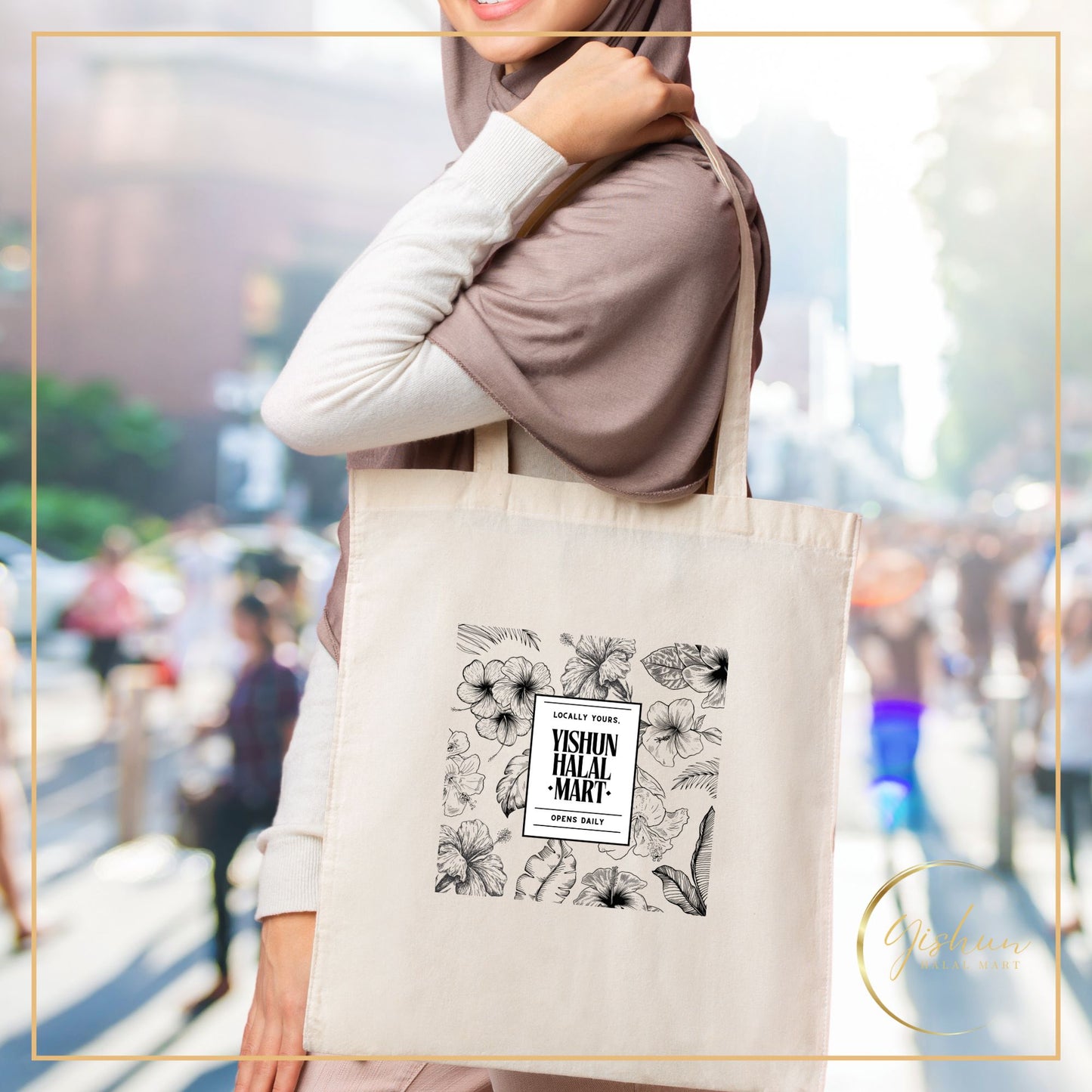 Yishun Halal Mart Opens Daily Tote Bag | A4