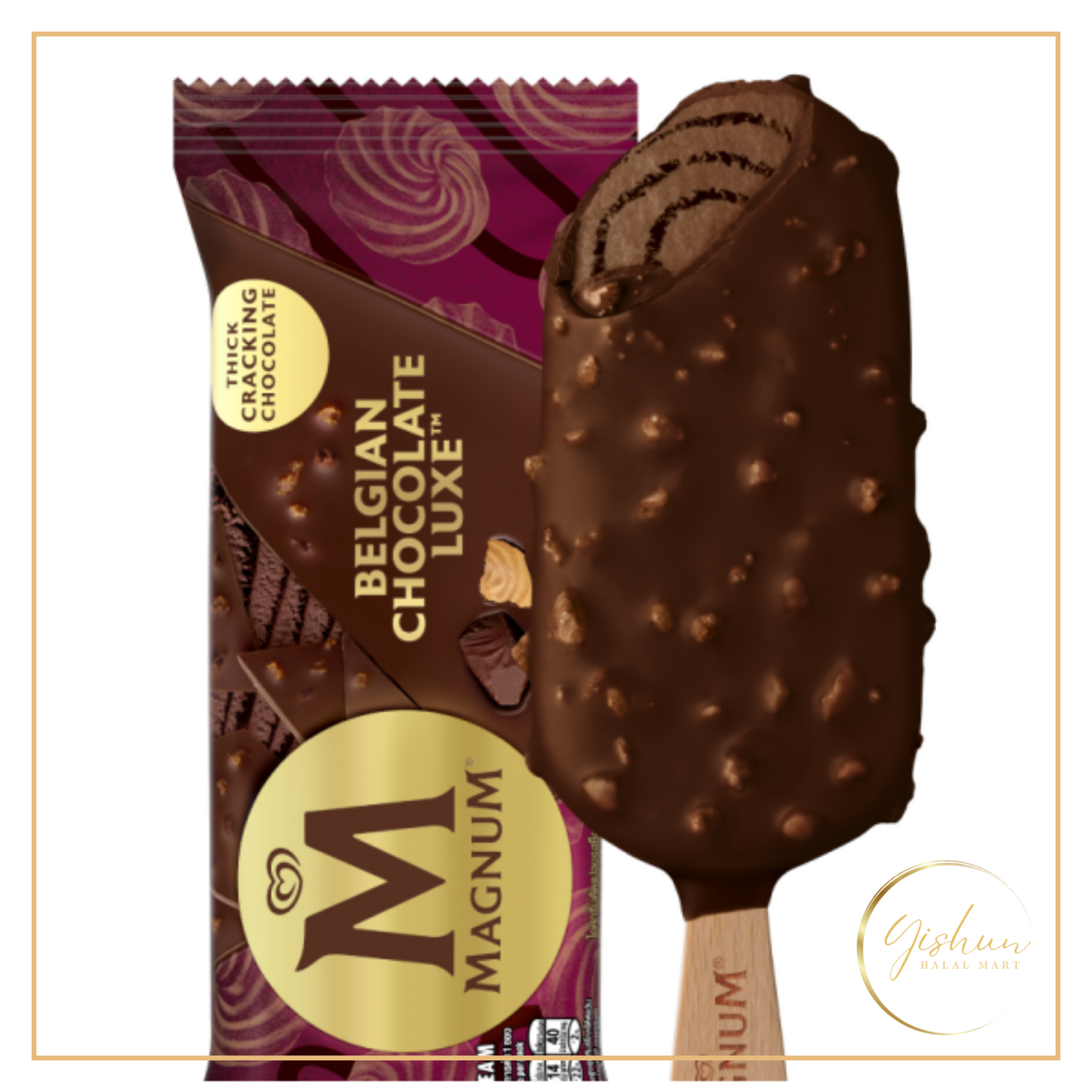 Magnum Belgium Chocolate Luxe | 80g