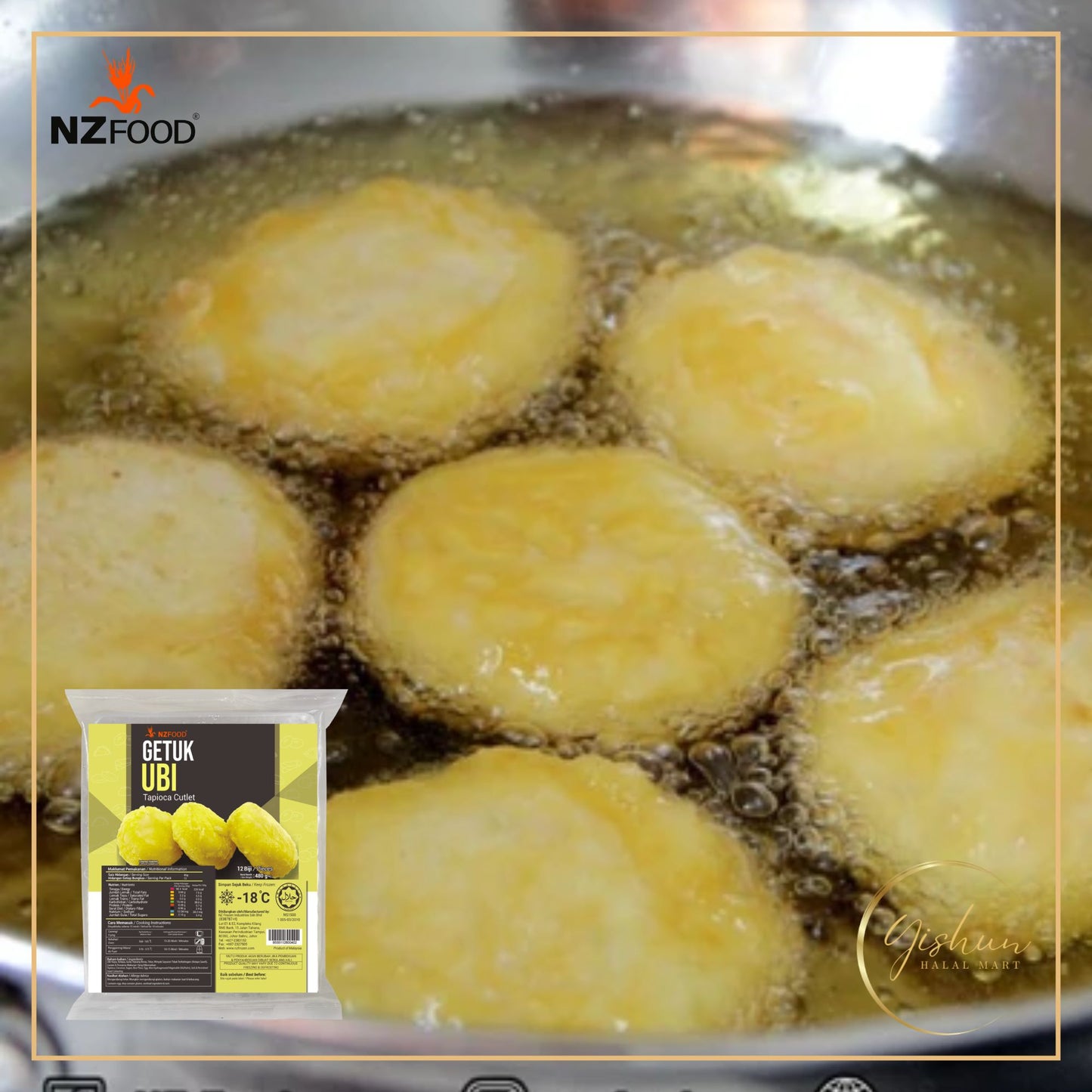 NZFOOD Getuk Ubi | 12pc