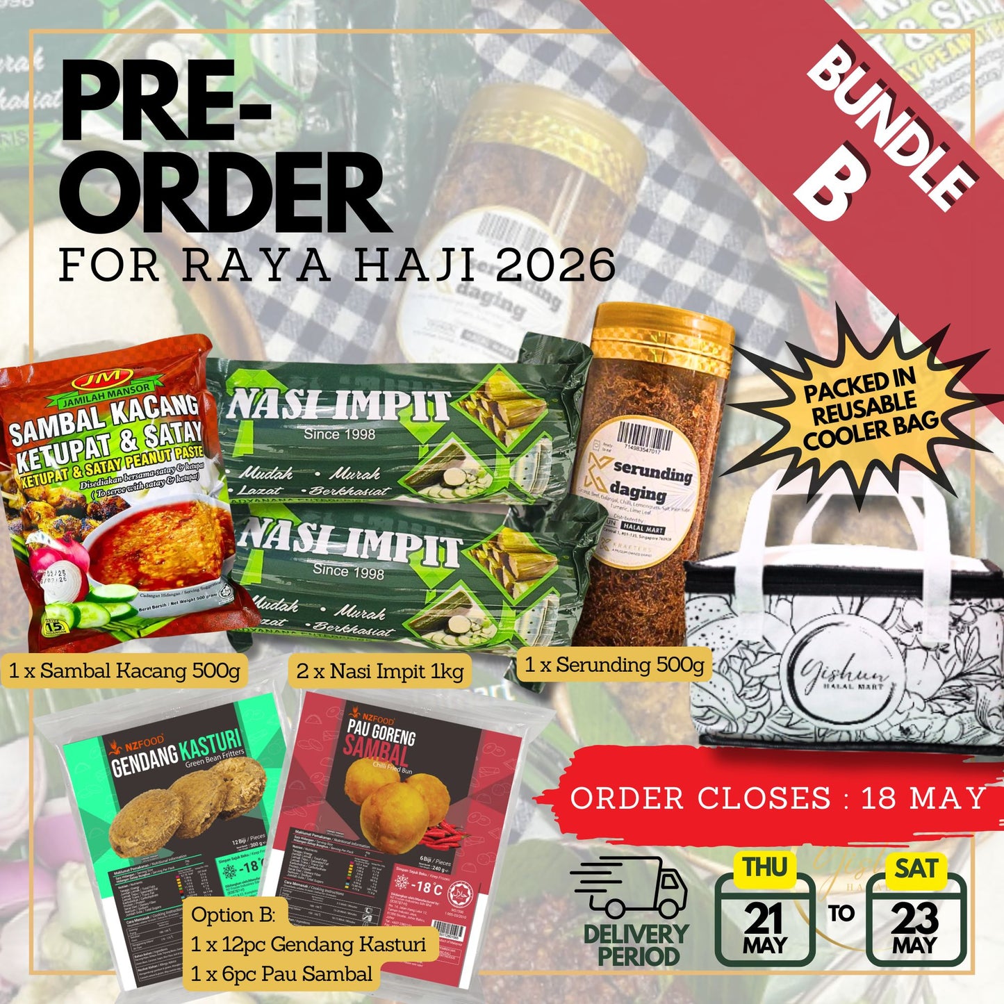 PRE-ORDER for RAYA HAJI 2026 : Raya Gift Bundle
