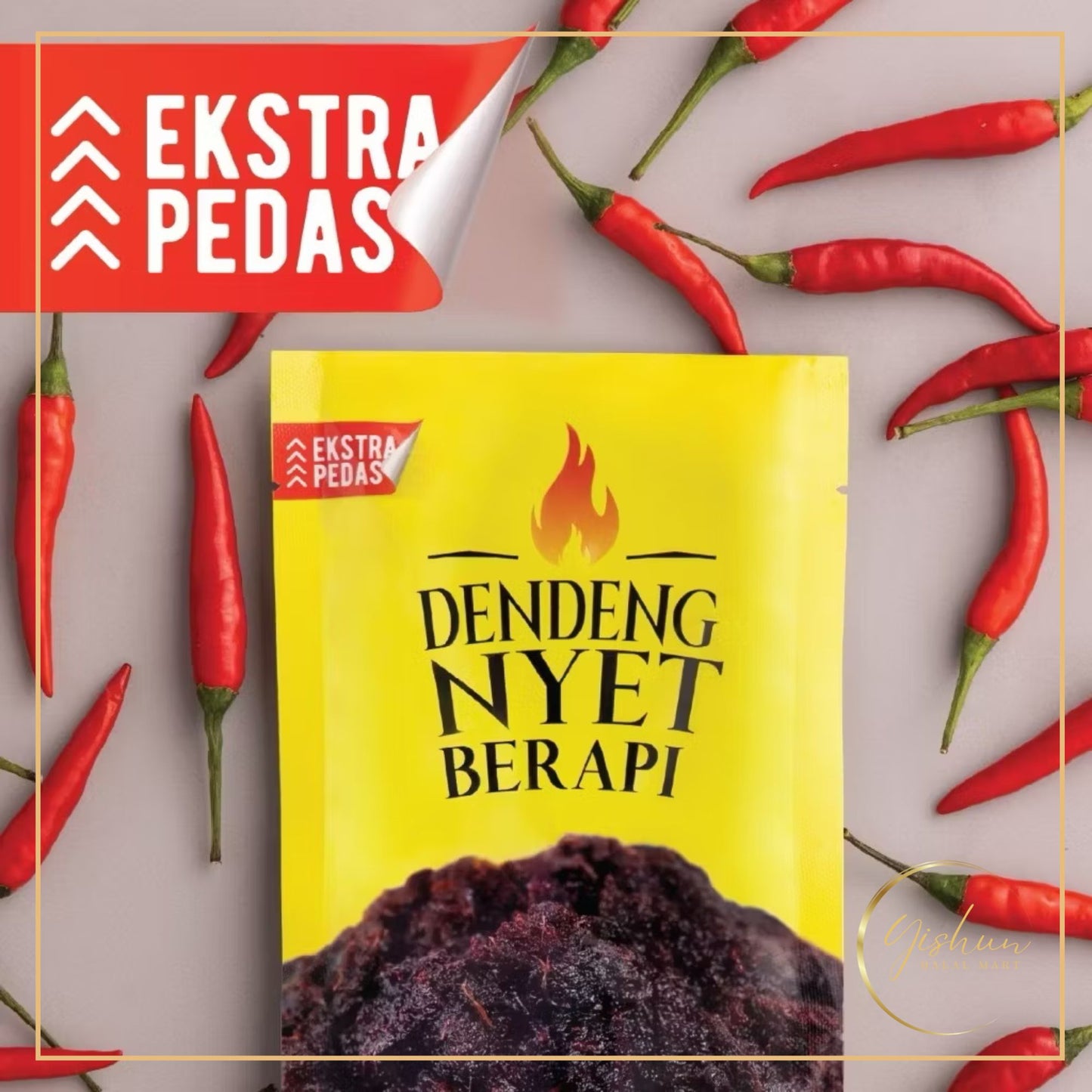 Khairul Aming Dendeng Nyet Berapi | 180g