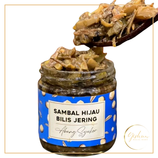 Abg Syukor Sambal Hijau Bilis Jering | 200g