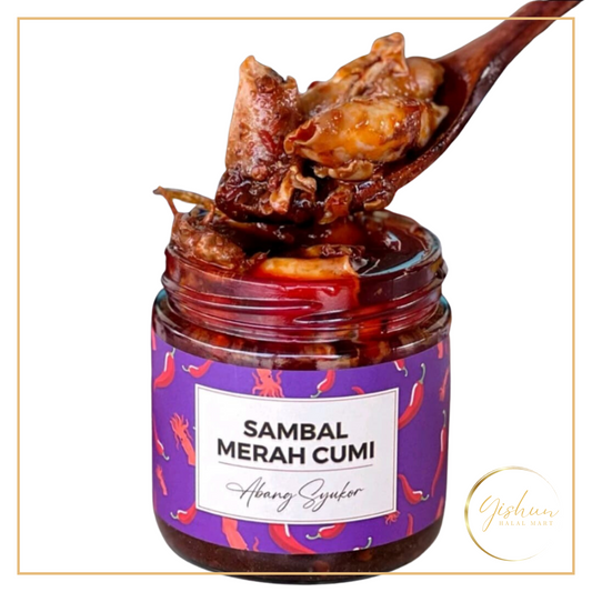 Abg Syukor Sambal Merah Sotong | 180g