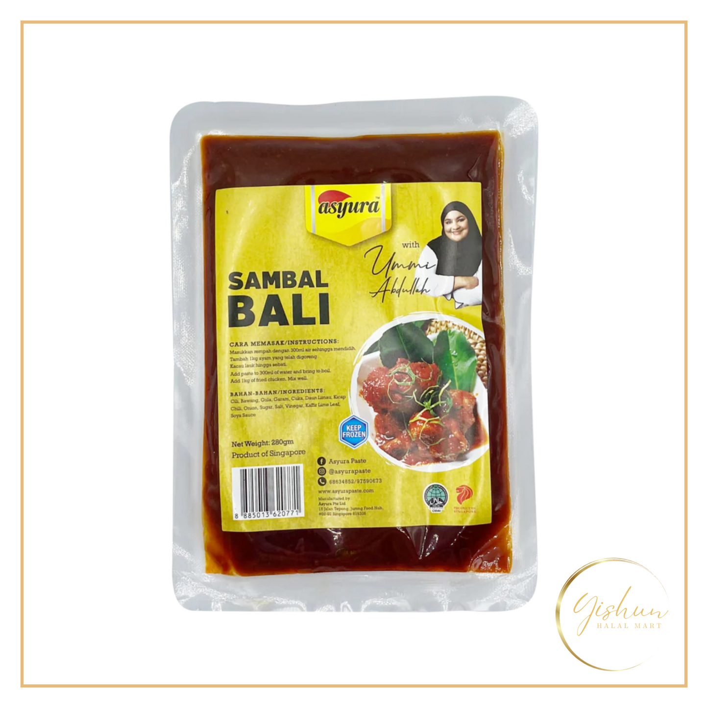 Asyura Sambal Bali | 280g