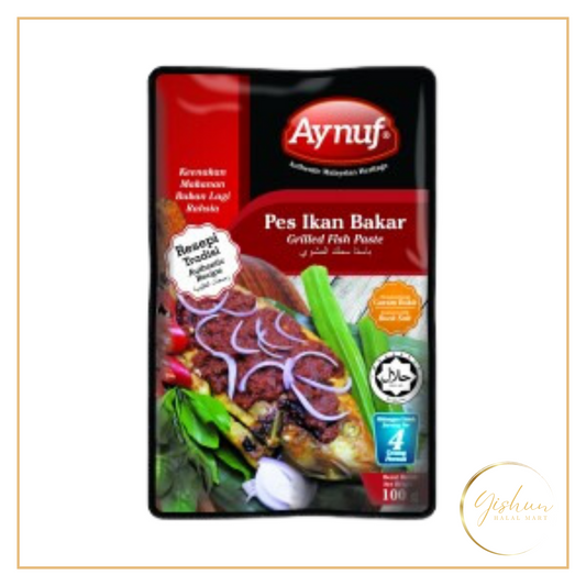 Aynuf Grilled Fish Paste / Pes Ikan Bakar | 100g