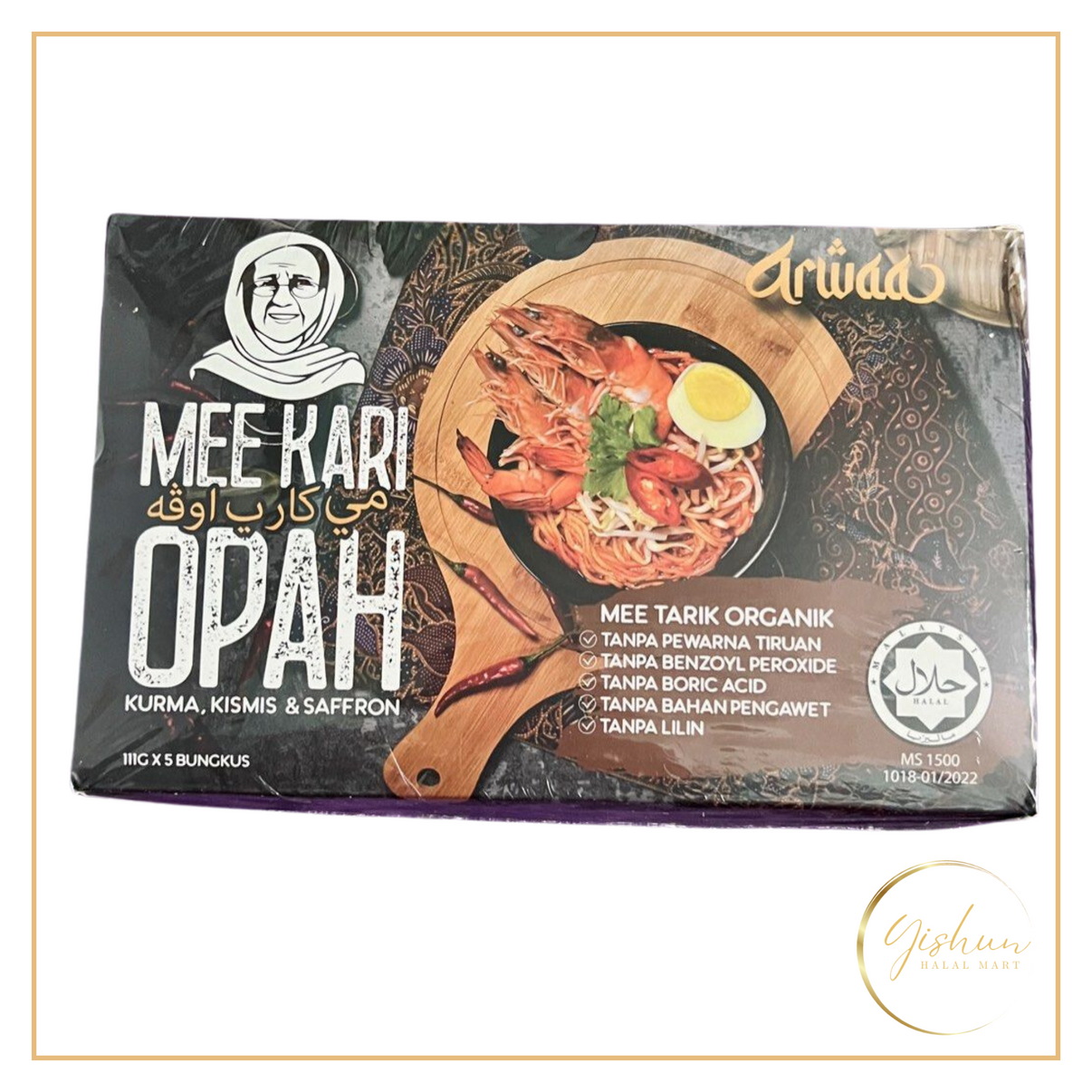 Mee Kari Opah Arwaafood 5 Packs