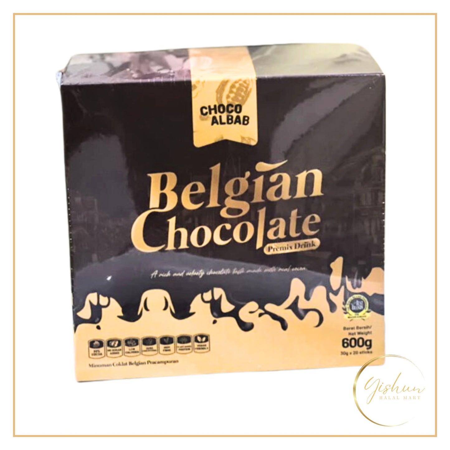 Choco Albab Belgian Chocolate | 600g