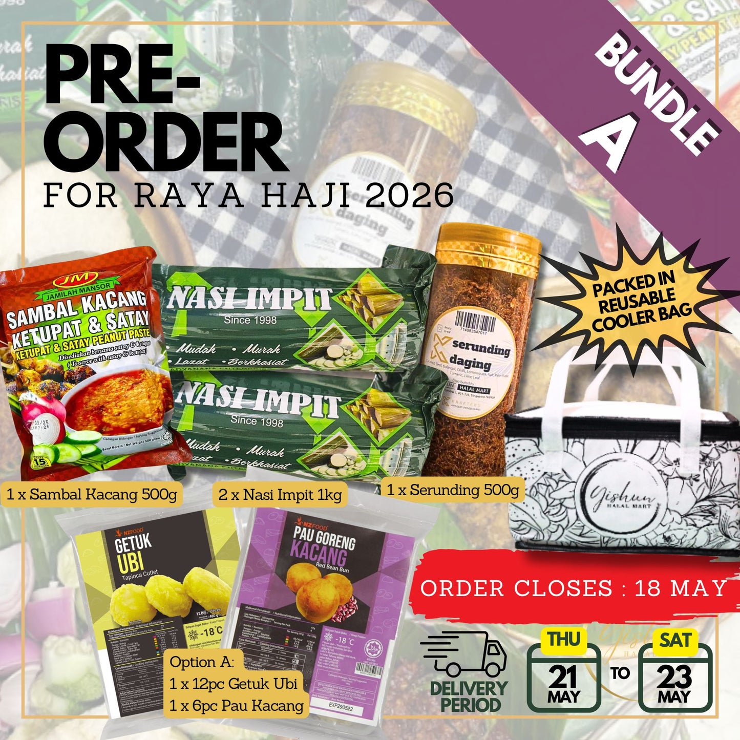 PRE-ORDER for RAYA HAJI 2026 : Raya Gift Bundle