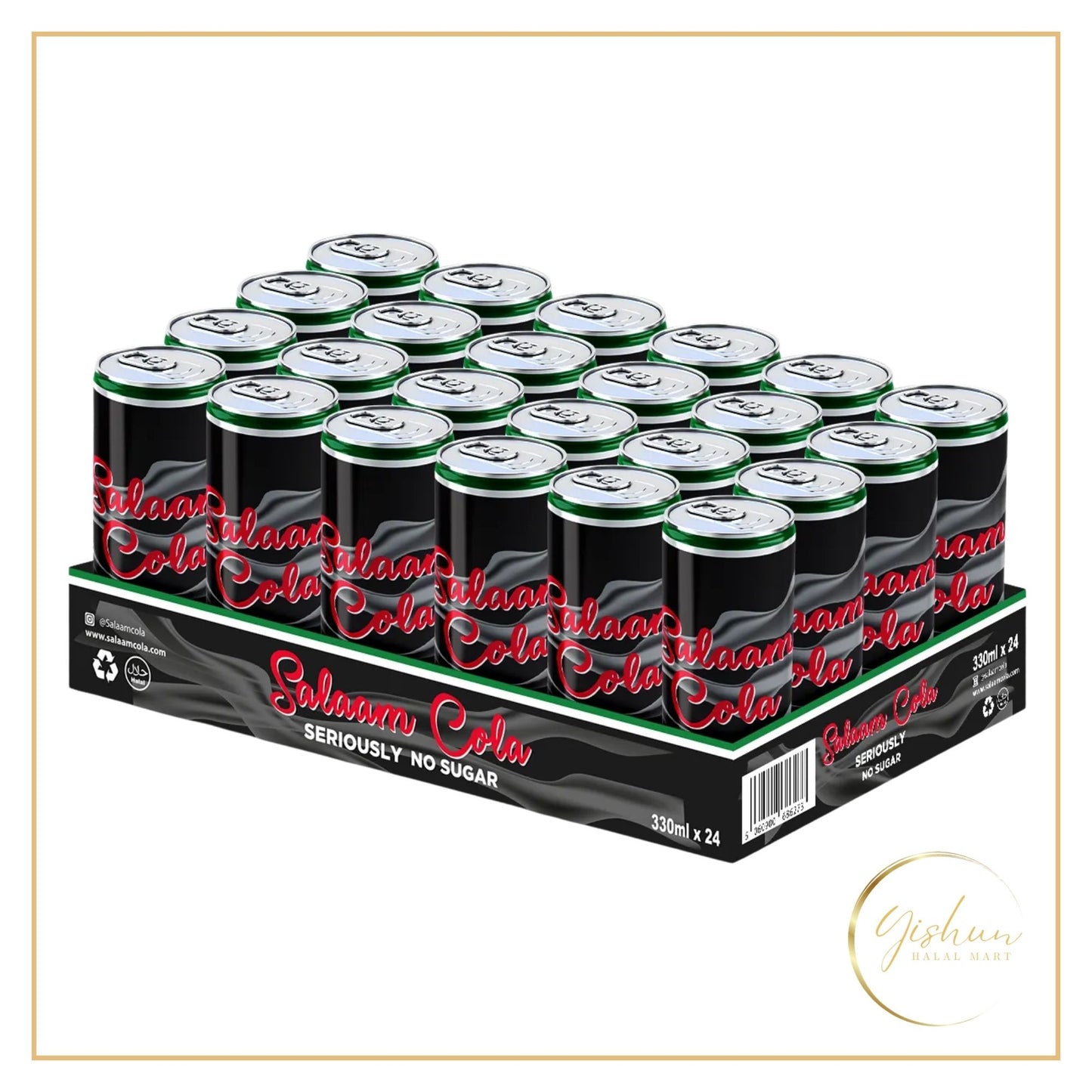 Salaam Cola Original & Zero 24 cans x 330ml | 1ctn