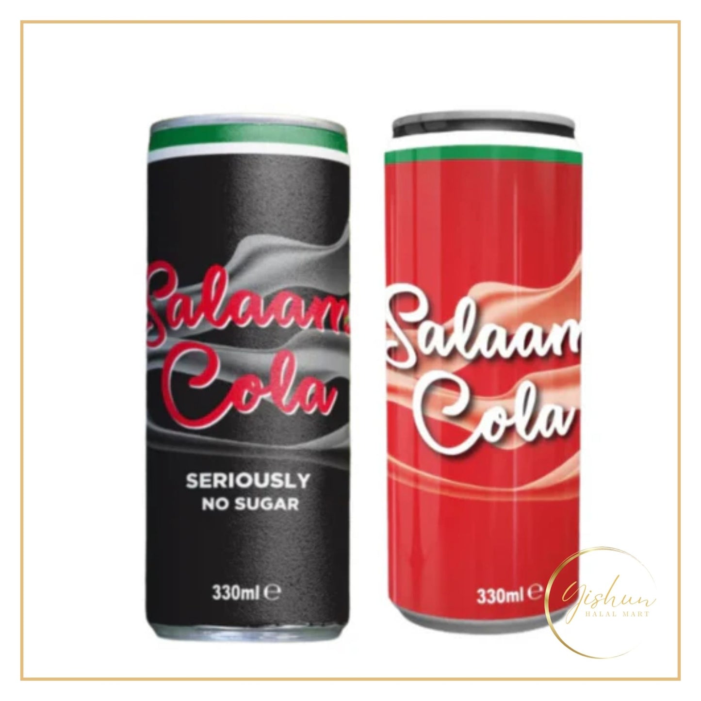 Salaam Cola Original & Zero 24 cans x 330ml | 1ctn