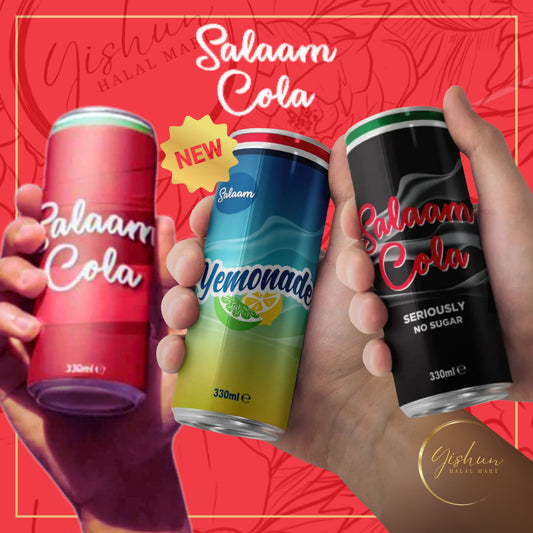 Salaam Cola Original Zero Yemonade 24 cans x 330ml | 1 ctn