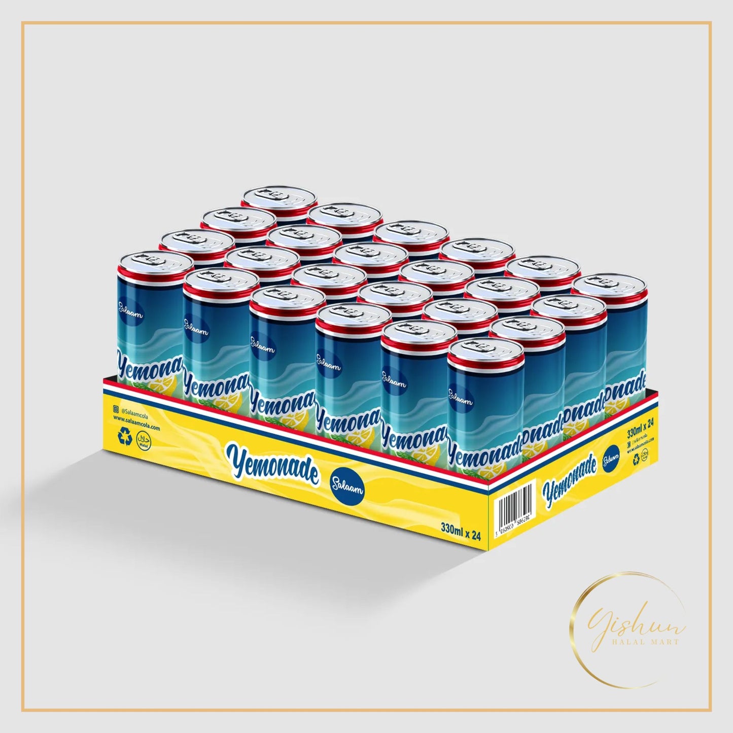 Salaam Cola Original Zero Yemonade 24 cans x 330ml | 1 ctn